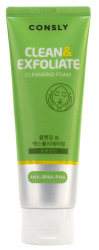  CNS FOAM Пенка для умывания отшелушивающая с кислотами AHA, BHA, PHA Cleansing Foam Clean&Exfoliate, 120ml       