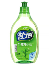  LN Chamgreen Средство для мытья посуды, овощей и фруктов Chamgreen Green Tea 500g Container