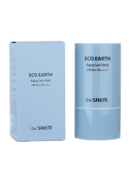 THE SAEM ECO EARTH САЕМ Стик солнцезащитный для лица увлажняющий Eco Earth Aqua Sun Stick SPF50+ PA++++ 22 г