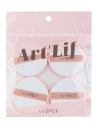  СМ Art'Lif Спонжи косметические Art'Lif Water Drop Cushion Puff(4P)