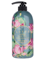  JGT Perfume Гель для душа парфюмированный с экстрактом лотоса Jigott Lotus Perfume Body Wash