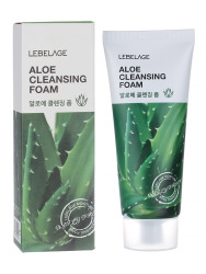  LBLG FOAM Пенка для умывания с экстрактом алоэ LEBELAGE ALOE CLEANSING FOAM 100ml