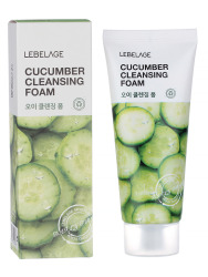  LBLG FOAM Пенка для умывания с экстрактом огурца LEBELAGE CUCUMBER CLEANSING FOAM