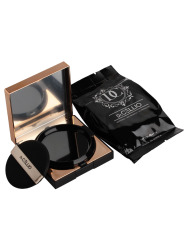  ДРСЛ CUSHION Кушон для лица осветляющий с муцином улитки Dr.CELLIO WHITENING & LIFTING BLACK SNAIL CUSHION #23