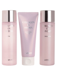  СМ Collagen Набор уходовой косметики для лица Collagen EX Hydra Skin Care 3 Set (тонер, эмульсия, пенка)