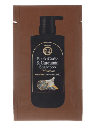  ДГМ Black Garlic and Curcumin Шампунь пробник DAENG GI MEO RI Black Garlic and Curcumin Shampoo 7ml