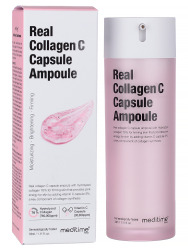 MDT Real Collagen Сыворотка для лица с коллагеном и витамином С Meditime Neo Real Collagen C Capsule Ampoule 33ml