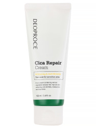  ДП CICA Крем для лица успокаивающий с центеллой азиатской DEOPROCE CICA REPAIR CREAM 100ml