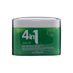  ДРСЛ Набор тканевых масок успокаивающий DR.CELLIO DAILY MASKSHEET (DODO)-CICA,30шт