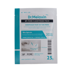  DMLXN BP Pore Маска тканевая для лица с биоспикулами для ухода за порами BP Pore Clear Mask Pack 25g