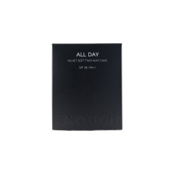  ЕНФ Пудра для лица + запасной блок ENOUGH All Day Velvet Soft Two-Way Cake SPF 28 PA++#13 [12g(+12g)]
