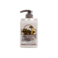  MB White Soap Лосьон для тела с ароматом белого мыла Milk Baobab Body Lotion White Soap 500ml