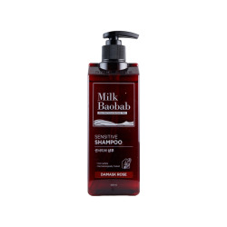  MB Damask Rose Шампунь для чувствительной кожи головы и волос Milk Baobab Sensitive Shampoo Damask Rose 500ml