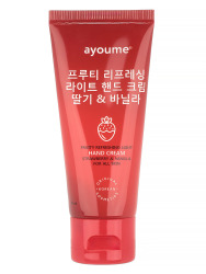  АЮМ Hand Крем для рук с клубникой и ванилью Fruity refreshing light hand cream with strawberry and vanilla 60ml