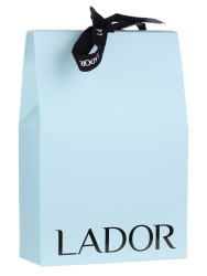  ЛД BAG Пакет бумажный SMALL GIFT PACKAGE (BLUE) WITH RIBBON X 2 ROLLS