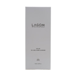  LGM CELLUP Пенка для лица очищающая слабокислотная LAGOM CELLUP PH CURE FOAM CLEANSER 120mL
