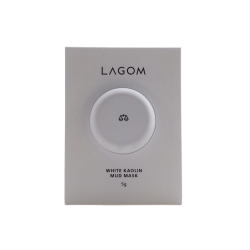  LGM MASK Маска для лица глиняная осветляющая (BLISTER)LAGOM WHITE KAOLIN MUD MASK 5g