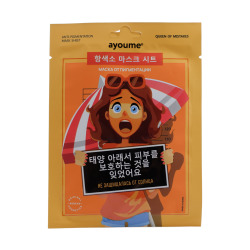  АЮМ QOM Маска на тканевой основе для лица от пигментации Anti-pigmentation Mask Sheet 23ml