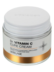  LBLG CREAM Крем для лица осветляющий с витамином С LEBELAGE Dr. VITAMIN C CURE CREAM 70ml