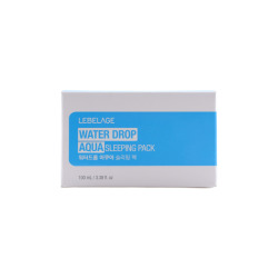  LBLG MASK Маска для лица ночная увлажняющая LEBELAGE WATER DROP AQUA SLEEPING PACK,100мл