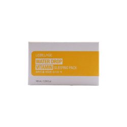  LBLG MASK Маска для лица ночная витаминная LEBELAGE WATER DROP VITAMIN SLEEPING PACK,100мл