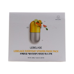  LBLG MASK Набор масок тканевых витаминный LEBELAGE EVERYDAY VITAMIN MASK PACK 400г/30шт