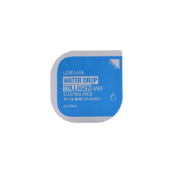  LBLG MASK Маска для лица ночная с коллагеном (пробник) LEBELAGE WATER DROP COLLAGEN BABY SLEEPING PACK 8g