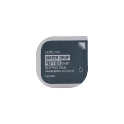  LBLG MASK Маска для лица ночная с пептидами (пробник) LEBELAGE WATER DROP PEPTIDE BABY SLEEPING PACK 8g
