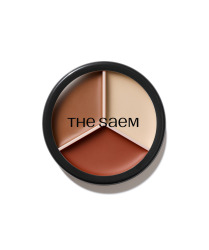  СМ Cover P Triple Консилер для лица трехцветный Cover Perfection Triple Pot Concealer 11 Deep 12.5g