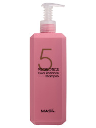  MAS 5PRO Шампунь для окрашенных волос с пробиотиками MASIL 5 PROBIOTICS COLOR RADIANCE SHAMPOO 500ml