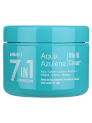  GNS 7IN1 Крем для лица многофункциональный с азуленом GIINSU 7IN1 PREMIUM AQUA AZULENE MULTI CREAM,90мл