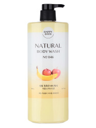  HPBH BODYWASH Гель для душа с экстрактом яблока и банана HAPPY BATH NATURAL BODY WASH APPLE&BANANA 900g