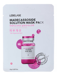  LBLG Маска для лица тканевая с экстрактом мадекассосида LEBELAGE MADECASSOSIDE SOLUTION MASK