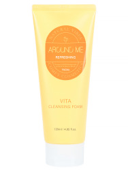 ВЛК Around Me Пенка для умывания витаминная Around Me Refreshing Vita Cleansing Foam