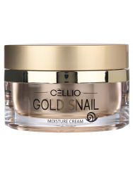  CELL GOLD SNAIL Крем для лица с золотом и слизью улитки CELLIO GOLD SNAIL MOISTURE CREAM,50мл