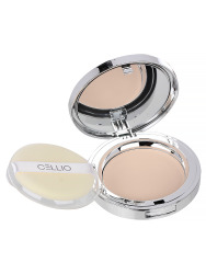  CELL PACT Пудра для лица с коллагеном компактная с зап.блоком CELLIO EX COLLAGEN TWOWAY CAKE #13,15г*2