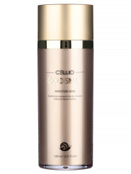  CELL GOLD SNAIL Тонер для лица с коллоидным золотом и муцином улитки CELLIO GOLD SNAIL MOISTURE SKIN,140мл