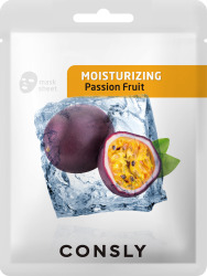  CNS F Маска для лица тканевая увлажняющая с экстрактом маракуйи Passion Fruit Moisturizing Mask Pack 20мл