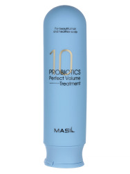  MAS 10PRO Маска для волос для объема волос с пробиотиками MASIL 10 PROBIOTICS PERFECT VOLUME TREATMENT 300ml