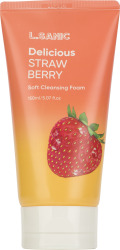  LSN Foam Пенка очищающая для умывания с экстрактом клубники, 150мл, L.Sanic            