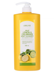  LBLG CLEANSER Гель для душа с экстрактами лимона и каламанси LEBELAGE FRUIT LEMON & CALAMANSI BODY CLEANSER 1000ml