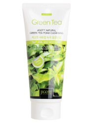  JGT FOAM Пенка для лица с экстрактом зеленого чая JIGOTT NATURAL GREEN TEA FOAM CLEANSING, 180ml