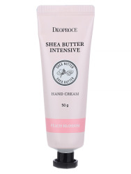  ДП HAND Крем для рук DEOPROCE SHEA BUTTER INTENSIVE HAND CREAM PEACH BLOSSOM 50g