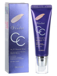  ДП CREAM Крем CC DEOPROCE VIOLET CC CREAM 50g #21 