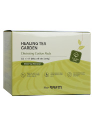  СМ Garden VEGAN Пэды для лица очищающие с экстрактом зеленого чая Healing Tea Garden Cleansing Cotton Pads 9мл*30