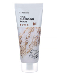  LBLG FOAM Пенка для лица очищающая с экстрактом риса LEBELAGE CLEANSING FOAM 100ml - RICE