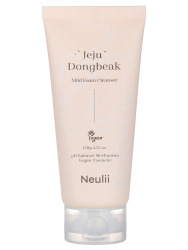  NLI Dongbeak Пенка для лица очищающая с экстрактом камелии [Neulii] Jeju Dongbeak Mild Foam Cleanser - 120g