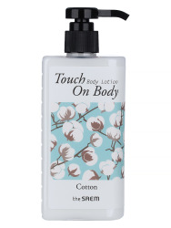  СМ TOUCH ON BODY VEGAN Лосьон для тела с экстрактом хлопка Touch On Body Cotton Body Lotion 300ml