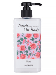  СМ TOUCH ON BODY VEGAN Лосьон для тела с экстрактом розы Touch On Body Rose Body Lotion 300ml