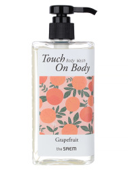  СМ TOUCH ON BODY Гель для душа с экстрактом грейпфрута Touch On Body Grapefruit Body Wash 300ml